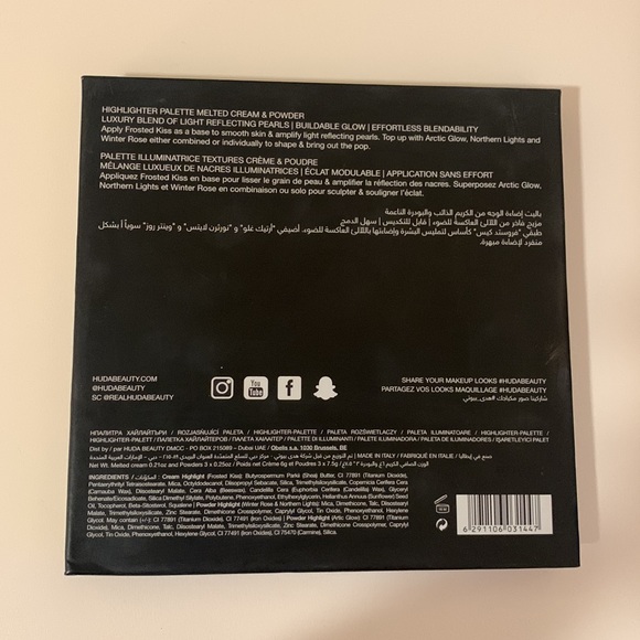 Huda Beauty Winter Highlight Palette - Picture 3 of 3